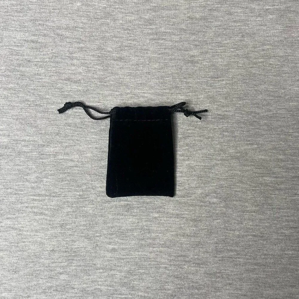Macy’s Belle de Mer Small Velour Gift Pouch Bag 3”x 2.5”